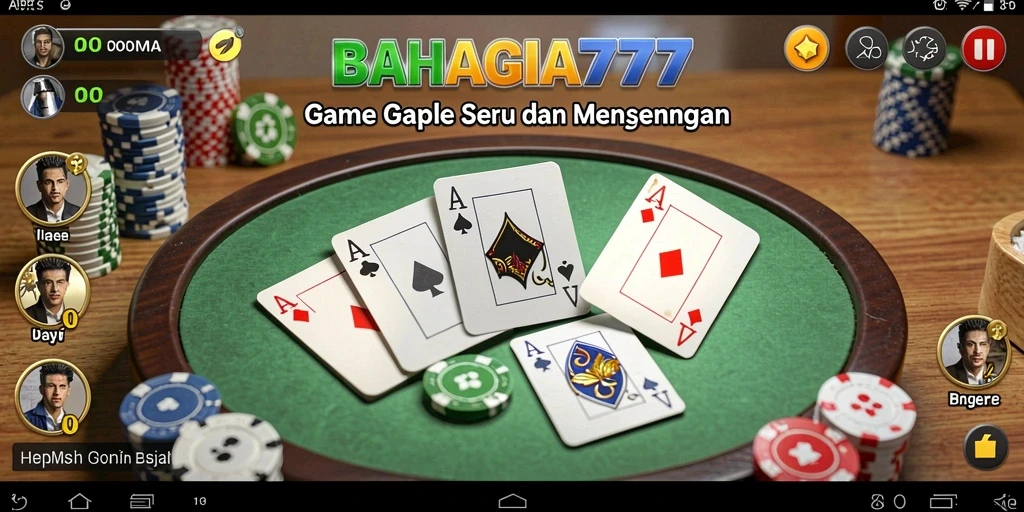 Tampilan menarik dari gameplay BAHAGIA777 yang seru dan interaktif.