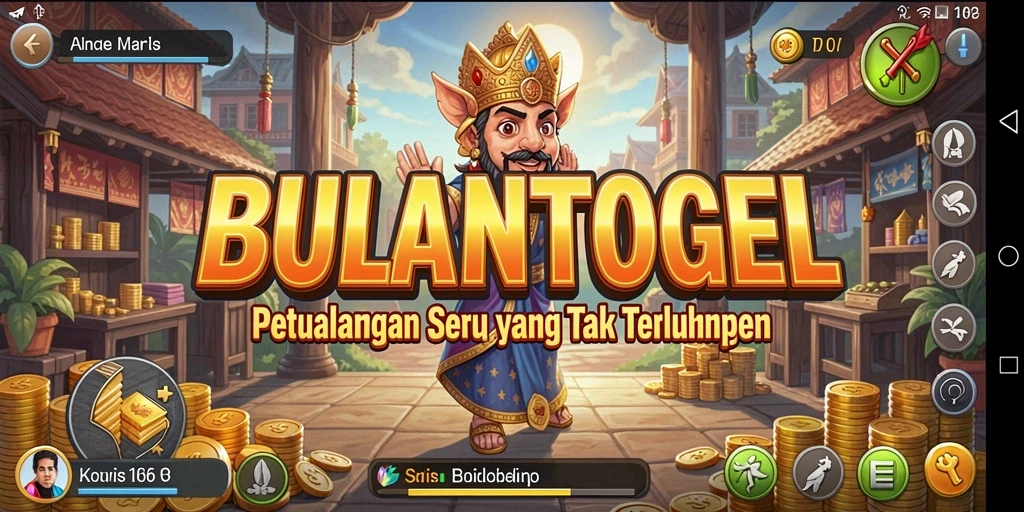 Tampilan gameplay BULANTOGEL yang menarik dan penuh tantangan.
