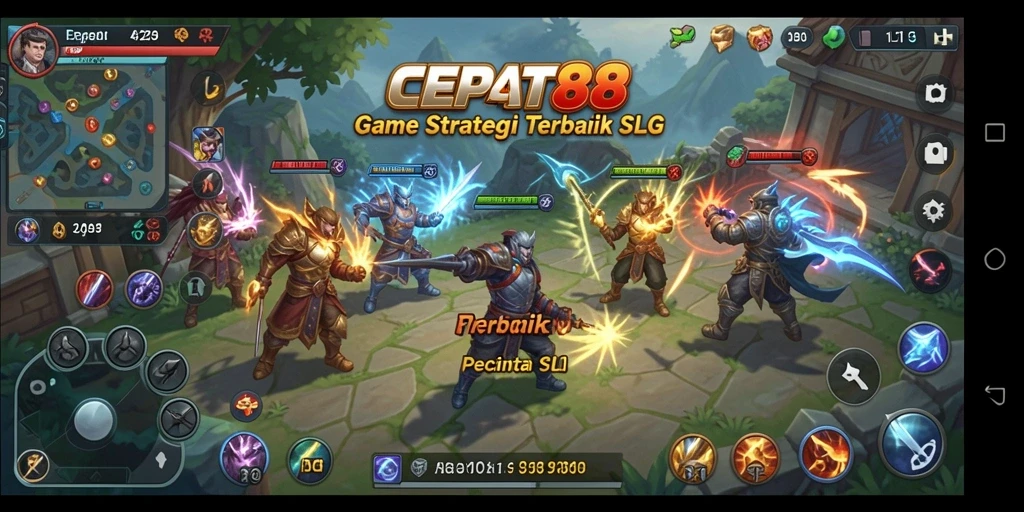 Tampilan gameplay yang menarik dari CEPAT88.