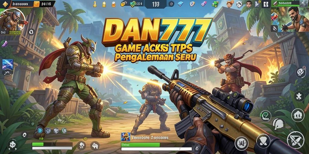 Gameplay seru dan menegangkan dalam DAN777