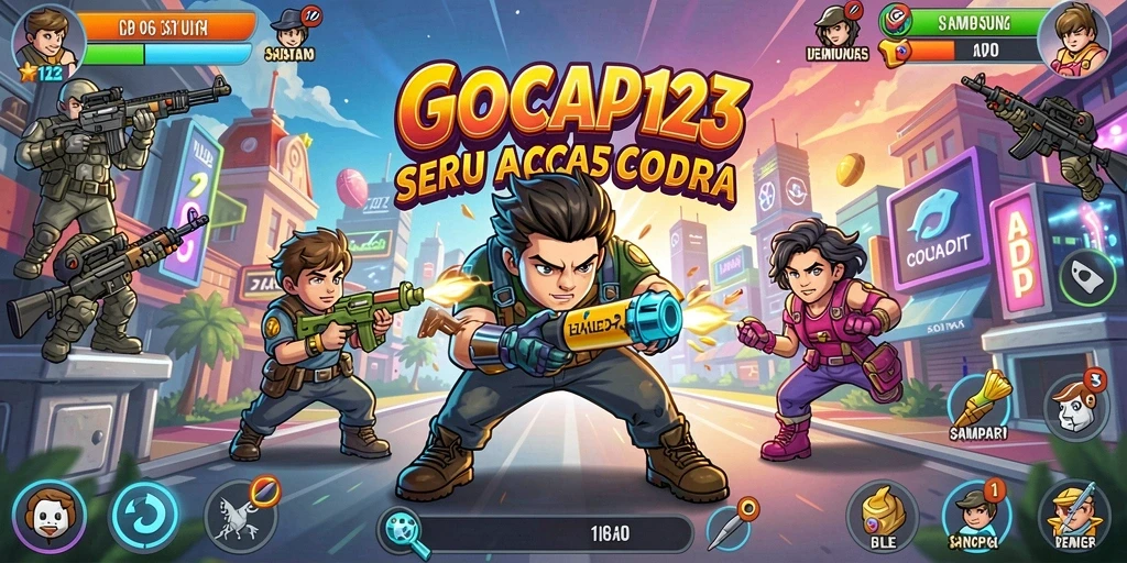 Tampilan seru dan menarik dari gameplay GOCAP123.