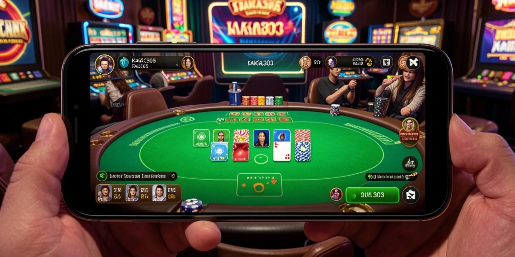 Screenshot gameplay KAKA303 yang penuh aksi dan interaksi langsung.