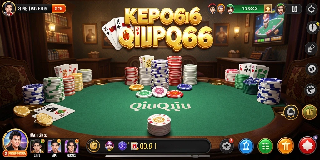 Screenshot KEPO66 menampilkan gameplay QiuQiu yang menegangkan.