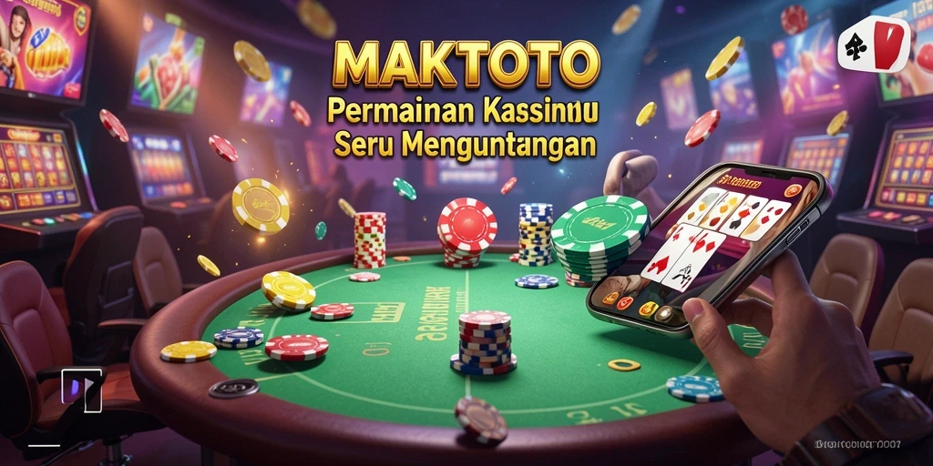 Screenshot dari gameplay seru MAKTOTO di aplikasi Kasino.