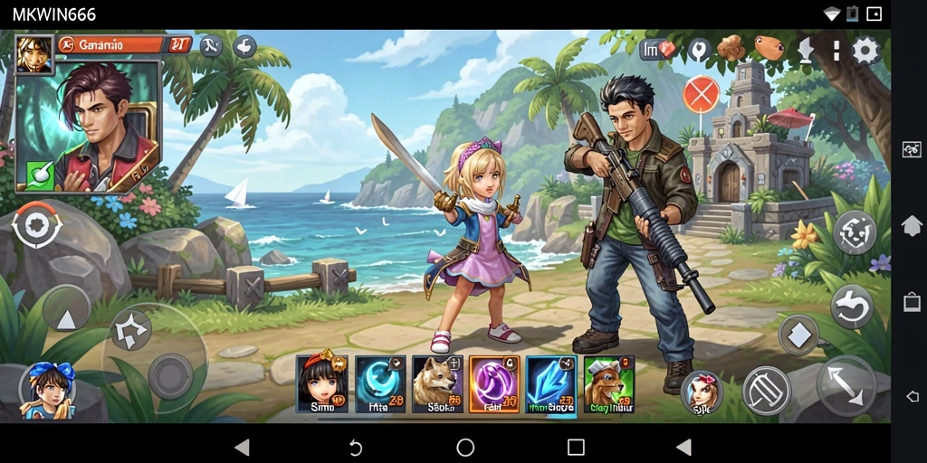 Tampilan gameplay MKWIN666 yang seru dan menghibur.