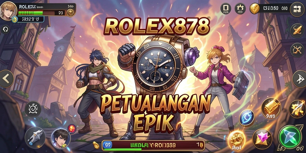 Tampilan menarik dari gameplay <strong>ROLEX878</strong> yang penuh aksi dan karakter anime.