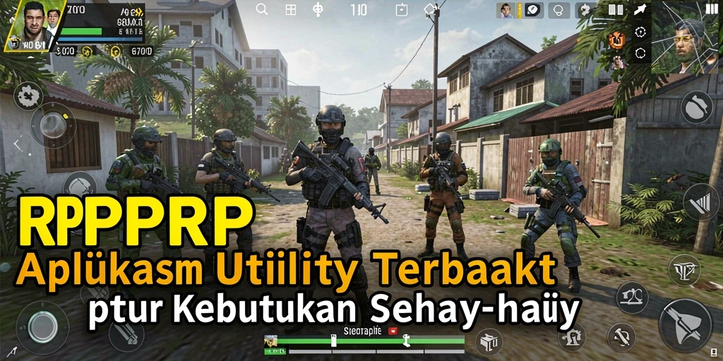 Screenshot RPRPRP menunjukkan tampilan aplikasi utility yang intuitif dan mudah digunakan.